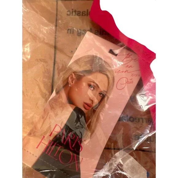 Paris Hilton Boss Babe Varsity Baseball Cap Hot Pink Adjustable Hat Embroidered - Picture 3 of 5